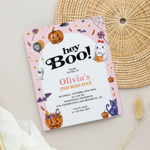 BUDGET Boog Pink Hey Boo Halloween Kinder Verjaard