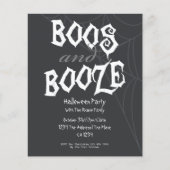 BUDGET Boos and Booze Halloween Party (Voorkant)