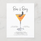 Budget Boos & Booze Cocktail Halloween Party (Voorkant)