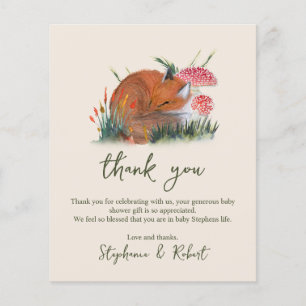 Budget Bos Slaap Droomachtige Vos Baby Shower Beda