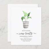 Budget Botanical We hebben de aanmaning verplaatst (Voorkant / Achterkant)