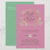 BUDGET Botanics Greenery Wedding nodigt uit tot tr (Voorkant / Achterkant)