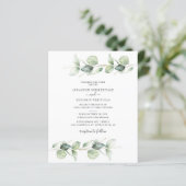 Budget Botanische Eucalyptus Weddenschap (Staand voorkant)