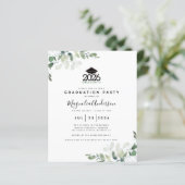 BUDGET Botanische Fotogradustrie Uitnodiging (Staand voorkant)