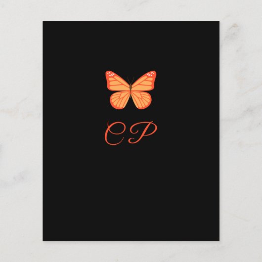 Budget Botanische groen 50e verjaardag uitnodiging (Achterkant)