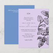 BUDGET Botanische tuinboer wordt uitgenodigd (Voorkant / Achterkant)