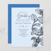 BUDGET Botanische tuinboer wordt uitgenodigd (Voorkant / Achterkant)