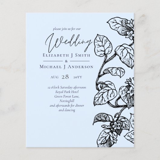 BUDGET Botanische tuinboer wordt uitgenodigd (Voorkant)