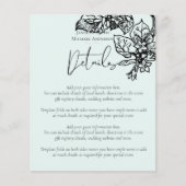 BUDGET Botanische tuinboer wordt uitgenodigd (Voorkant)