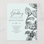 BUDGET Botanische tuinboer wordt uitgenodigd (Voorkant)