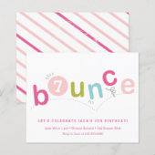 Budget Bounce Kids Leeftijd Verjaardagsfeest Uitno (Voorkant / Achterkant)