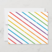 Budget Bounce Kinder Age Birthday Party Uitnodigin (Achterkant)