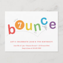 Budget Bounce Kinder Age Birthday Party