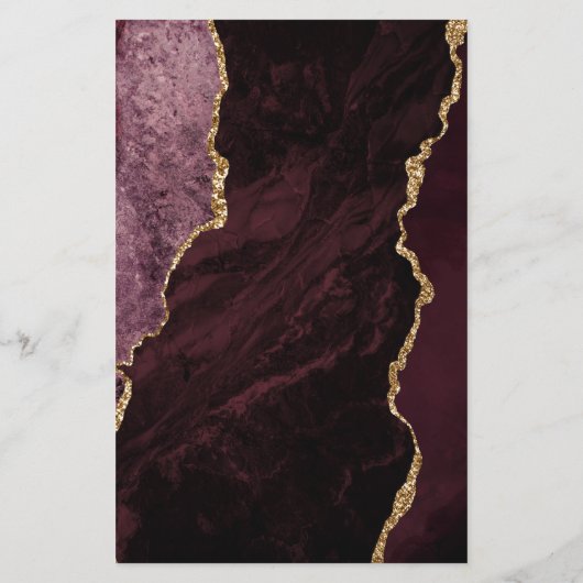 Budget Bourgogne Gold Agaat Wedding (Achterkant)