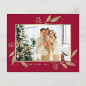 Budget Bourgogne Gold Leaders 2 Fotokerstkaart (Achterkant)