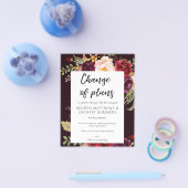 Budget Bourgogne Marasala DB Wijziging van de Plan Flyer (Enkel)