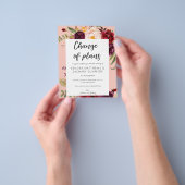 Budget Bourgogne Marasala PNK - wijziging van plan Flyer (Hand)