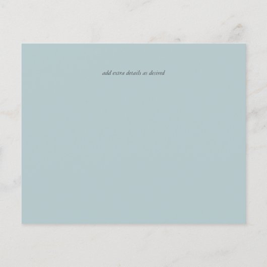 BUDGET Bourgogne Roos Eucalyptus Weddenschap Flyer (Achterkant)