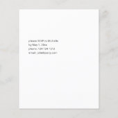 Budget Bourgogne & Roze Floral 6 GraduPartij (Achterkant)