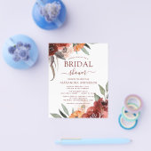 Budget Bourgogne Vrijgezellenfeest herfst Floral Flyer (Enkel)