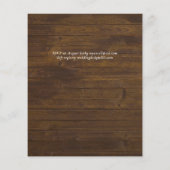 BUDGET Bourgogne Wine Pampas Grass Tropical Wedden Flyer (Achterkant)