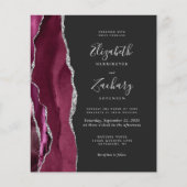 Budget Bourgogne Zilveren Agaat Donkere QR Code Hu (Voorkant)