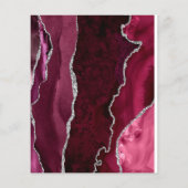 Budget Bourgogne Zilveren Agaat Marmeren Bruilofts (Achterkant)