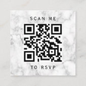 Budget Bourgogne Zilveren Agaat Trouwen QR Code RS Informatiekaartje (Achterkant)