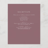 Budget Bourgondië Boho Bloemen Alles in een bruilo (Achterkant)