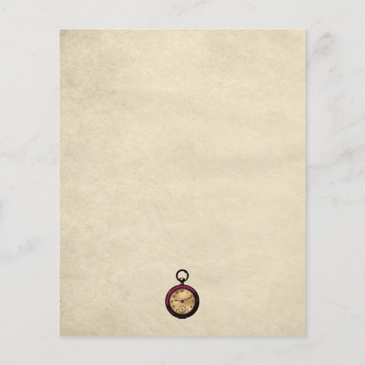 BUDGET Bourgondië Goud Alice in Wonderland Huwelij (Achterkant)