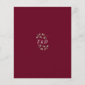 Budget Bourgondië Loofwerk Gouden Boog Trouw Uitno (Achterkant)