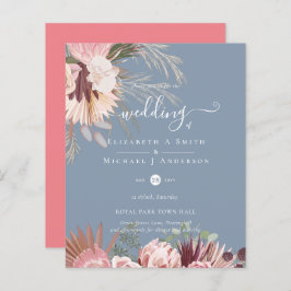 BUDGET Bourgondië Wijn Pampas Gras Tropisch Huweli