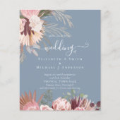 BUDGET Bourgondië Wijn Pampas Gras Tropisch Huweli (Voorkant)