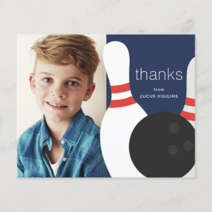 Budget Bowling Kids Bedankkaart