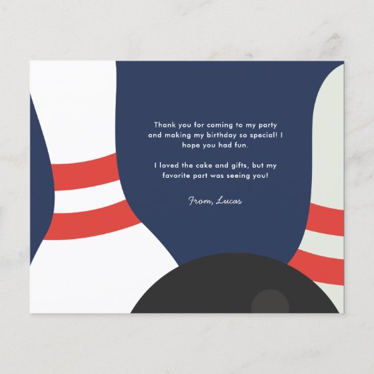 Budget Bowling Kinder Hartelijk dank (Achterkant)