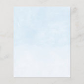 BUDGET Boy Elephant Advice New Parents Baby shower (Achterkant)