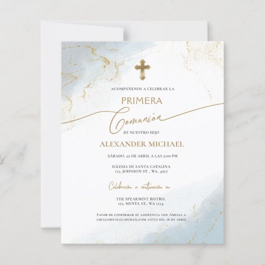 Budget Boy First Holy Communion Primera Comunion  (Voorkant)