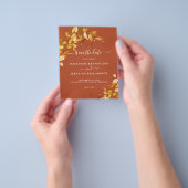 BUDGET Brand Oranje Botanisch sparen de Datum Flyer (Hand)