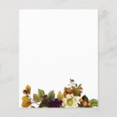 Budget bridal brunch herfst bridal douche-uitnodig flyer (Achterkant)