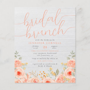 Budget Bridal Brunch   Prachtige Rozen en witte ho