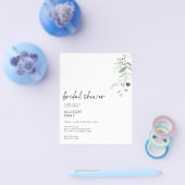 BUDGET Bridal Invitation Flyer (Enkel)