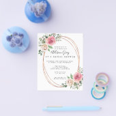 Budget Bridal Shower Invitation Flyer (Enkel)