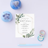 Budget Bridal Shower Invitation Flyer (Enkel)