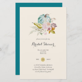BUDGET Bridal Shower Invitations Custom Colors
