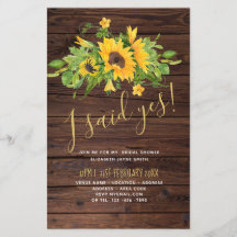 BUDGET Bridal Shower Invitations Custom Colors