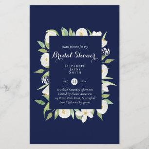 BUDGET Bridal Shower Invitations Custom Colors