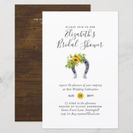 BUDGET Bridal Shower Invitations Custom Colors