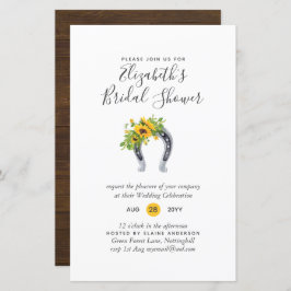 BUDGET Bridal Shower Invitations Custom Colors