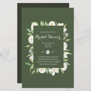 BUDGET Bridal Shower Invitations Custom Colors