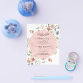 Budget Bridal Shower Uitnodiging | Annabeth Flyer (Enkel)